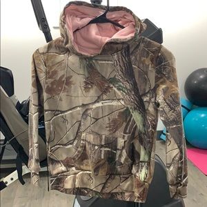 Girls camo hoodie